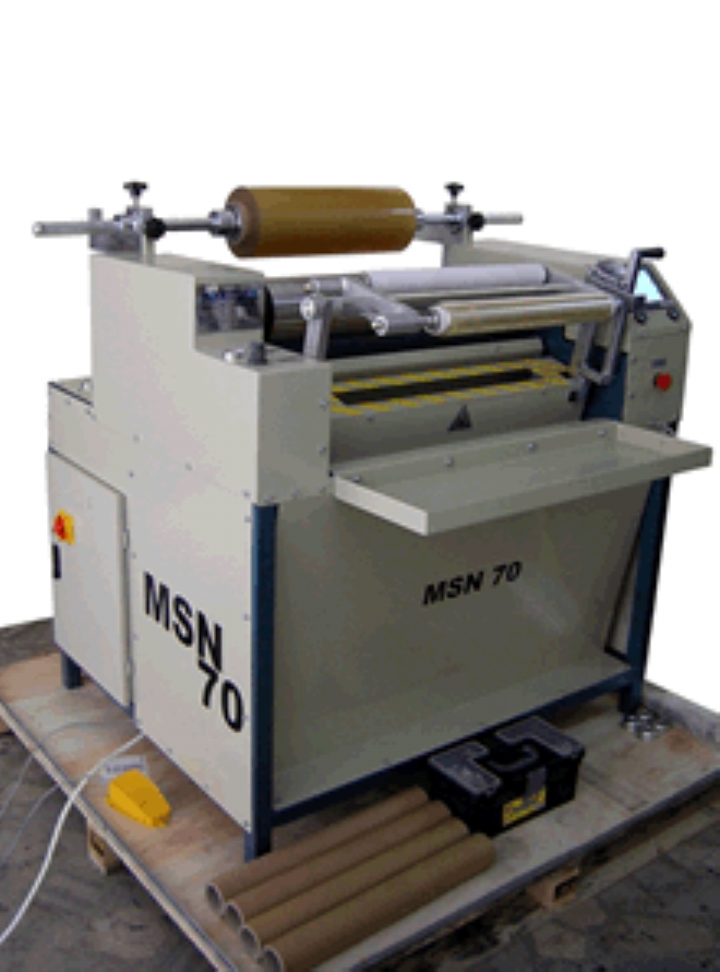 MSN 70 Stretch and Aluminum Foil Wrapping Machine