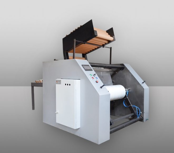 Stretch Film and Aluminum Foil Rewinding Machine