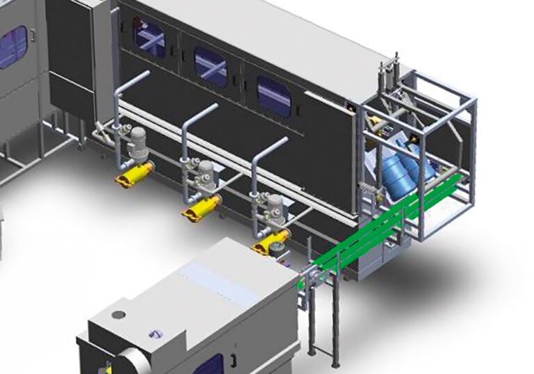 19 L PC Bottle Filling Monoblock Line