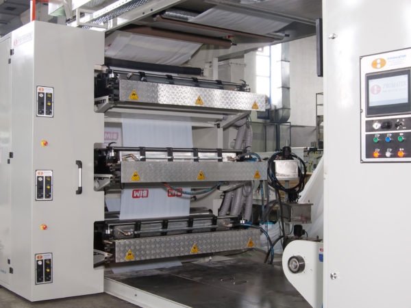 Dicle Servo Series 2 4 6 8 Color Stack Type Flexo Printing Machine