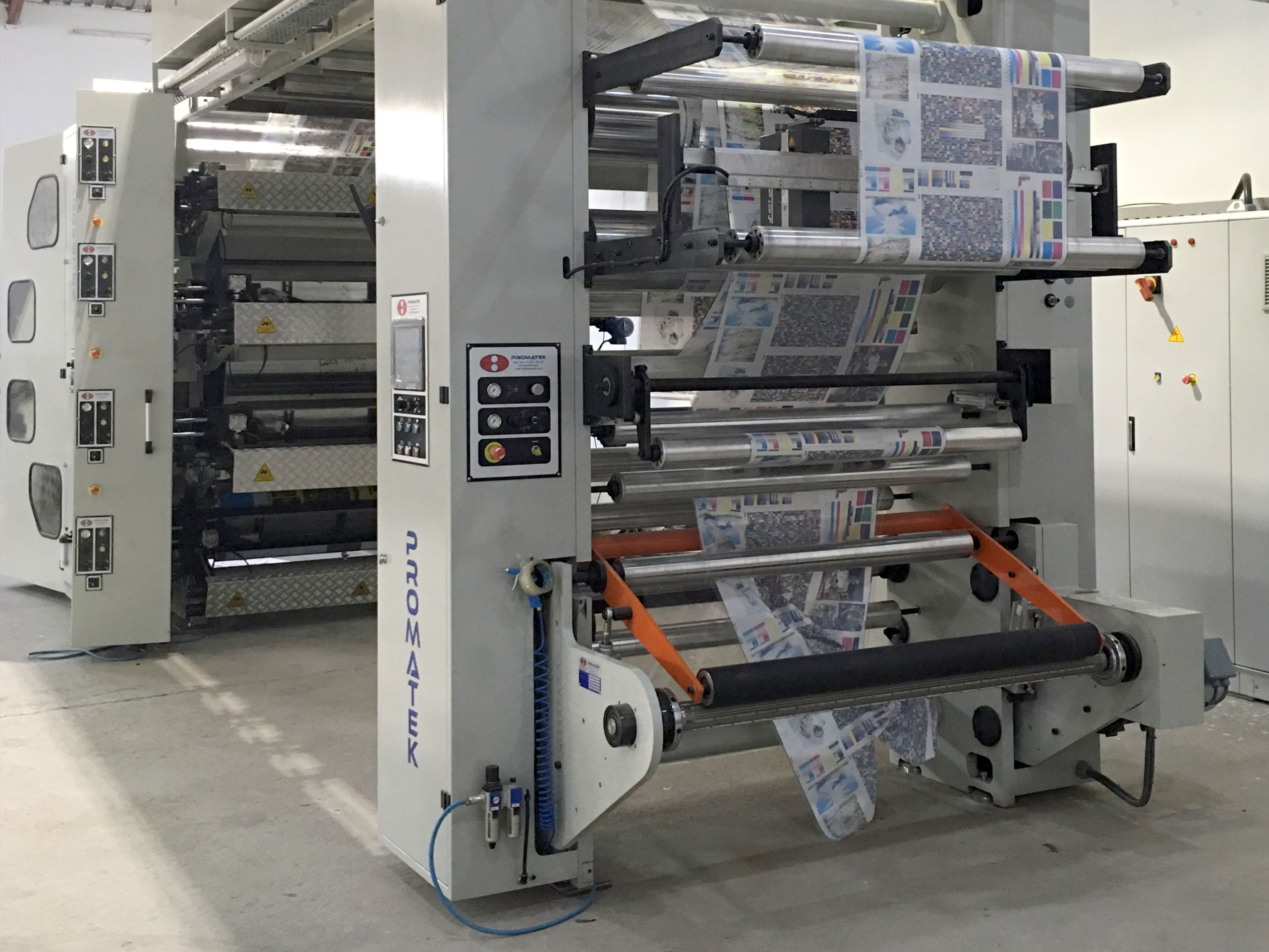 Fırat Series 8 Colors Flexo Printing Machines