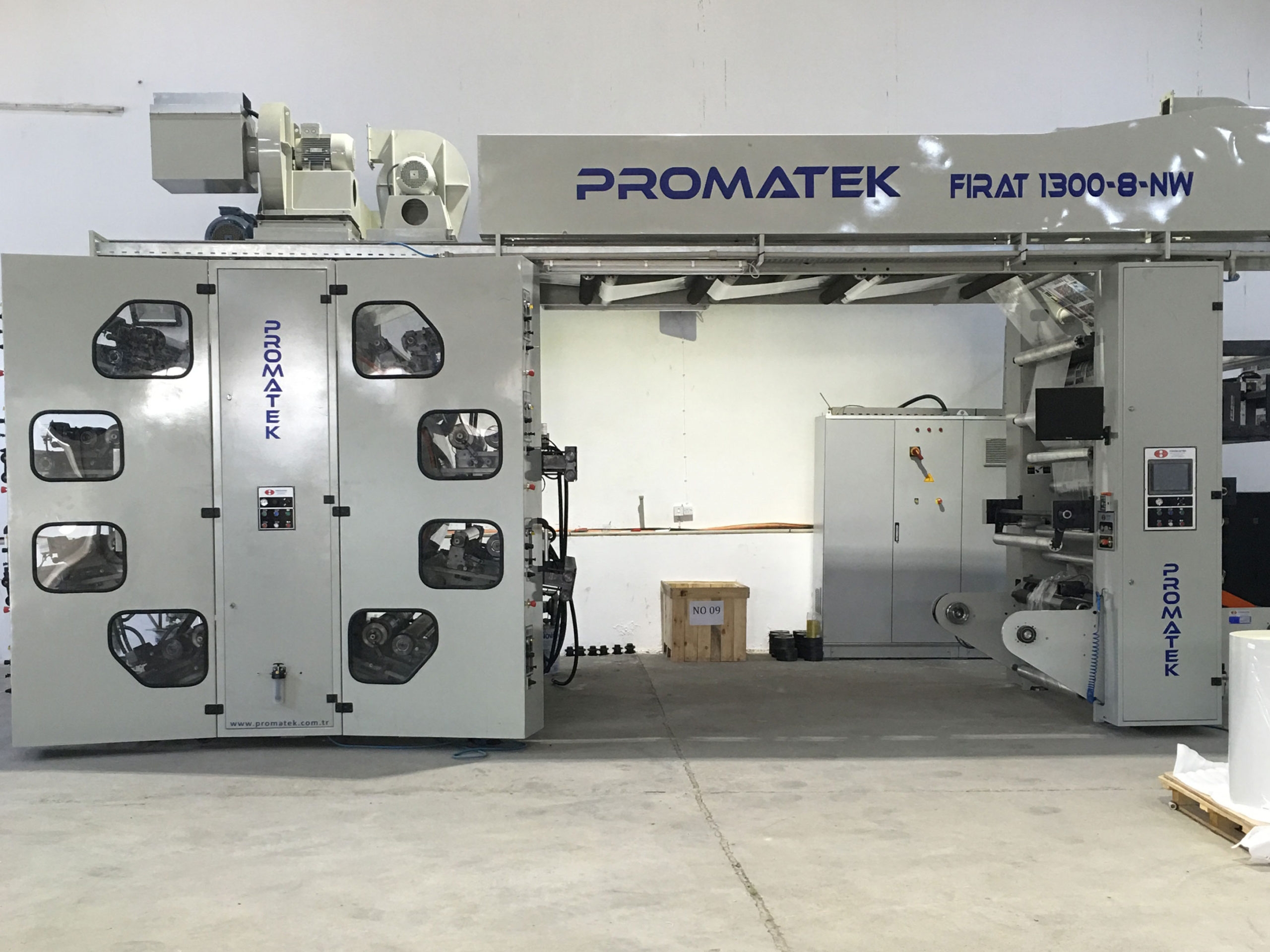 Fırat Series 8 Colors Flexo Printing Machines