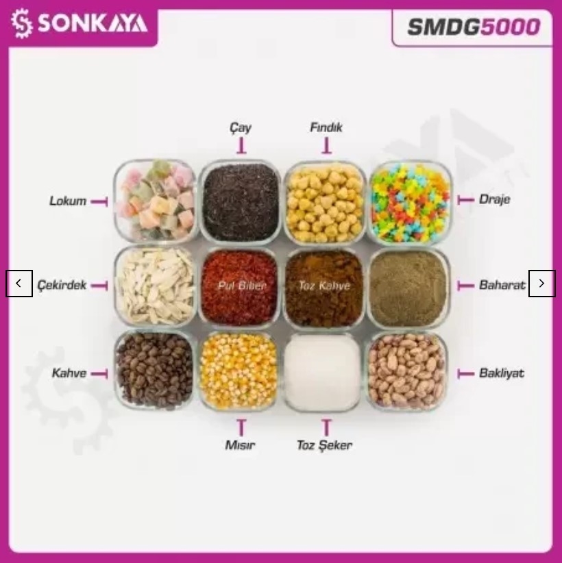 SMDG5000Y 20-5000gr Semi-Automatic Weighted Granule & Powder Filling Machine